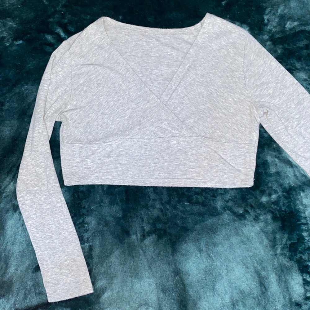 RoMwe Small Overlapped Crop Top